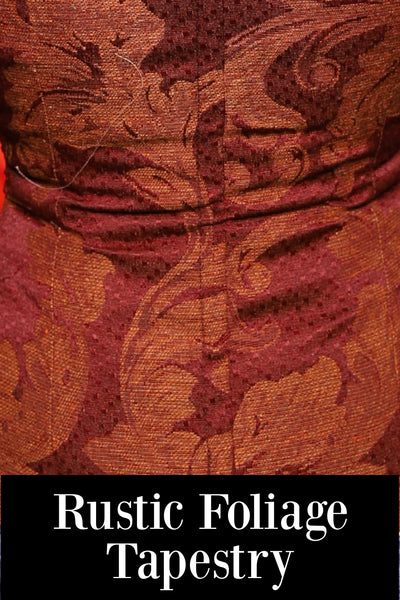 29. Petite Wench in Rustic Foliage Tapestry - The Sensual Solstice Collection