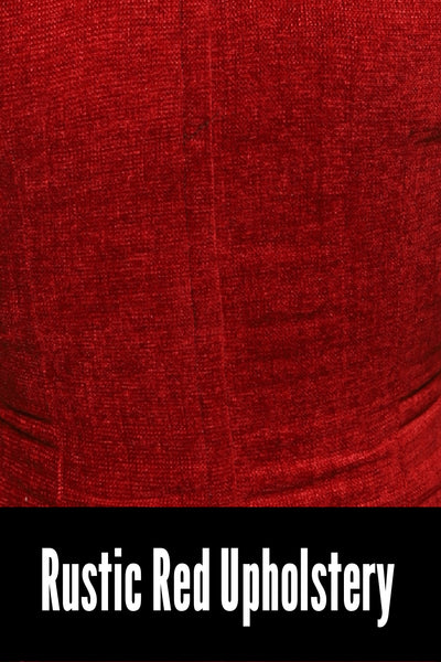 Elizabeth Corset in Rustic Red Upholstery -  Bonfires, Blessings, and Blooms Collection
