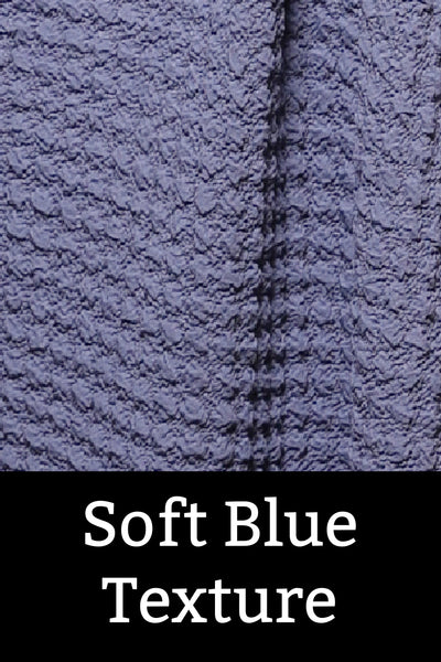 27. Mini Fairy Skirt in Soft Blue Texture - The Sapphire Séance Collection