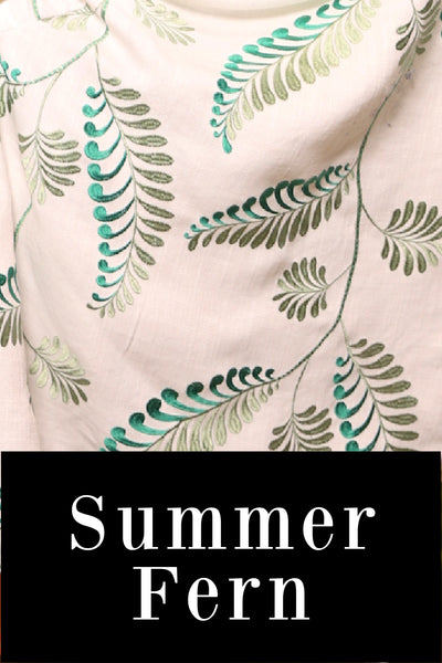 05. Crescent Skirt in Summer Fern  - The Hoedown Throwdown Collection