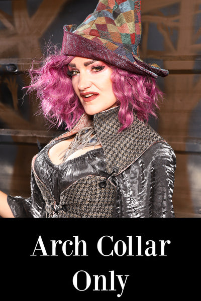 19. Detachable Archer Collar Straps in Book Binder - THE HEXES, HEMS & HYSTERIA COLLECTION