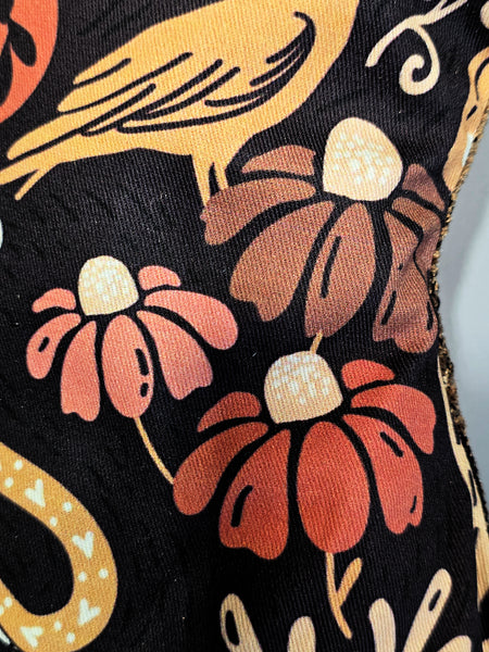 Courtier in Toffee Swirl w/ Omens & Oddities Front Panels - Spooky Saturday Part 3