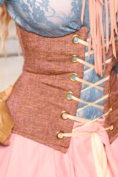 Petite Wench Underbust in Rustic Pink - Surprise Sale!