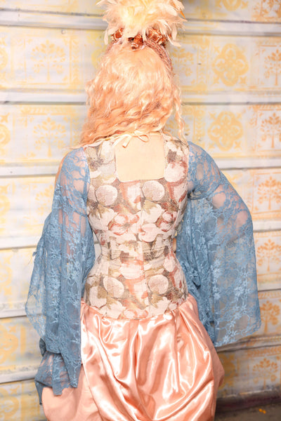 Heidi Corset in Blush Bouquet - Surprise Sale!