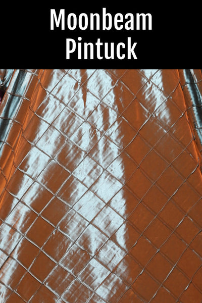 62. Swoon Skirt w/Ruffle in Moonbeam Pintuck - The "Love at Frost Sight" Collection