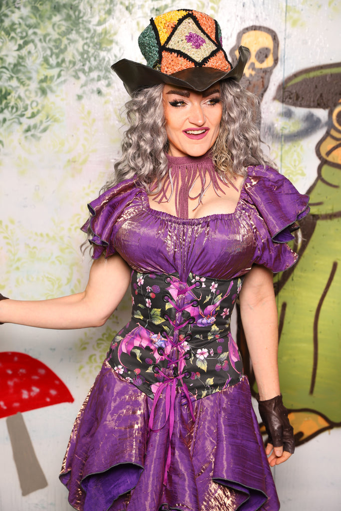 Petite Wench in Bats & Blackberries - Spooky Saturday Part 6