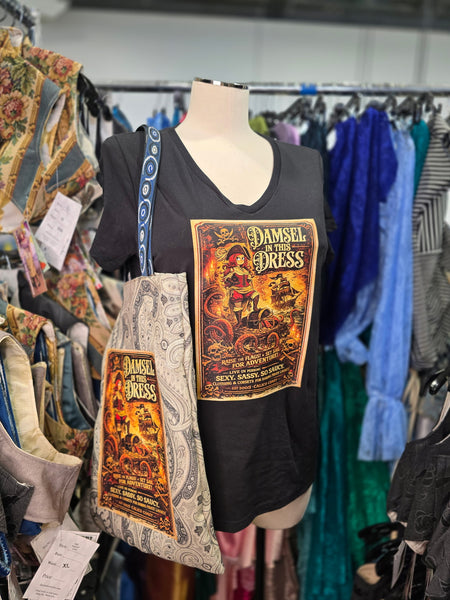 Tote Bag in Pirate Poster