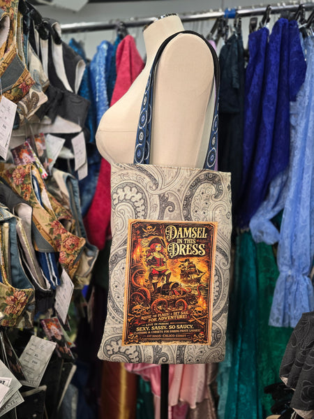 Tote Bag in Pirate Poster