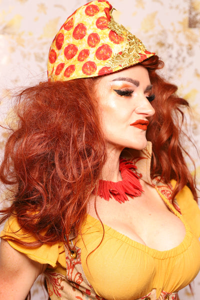 #3 Pizza Hat - The Marinara Maidens Collection