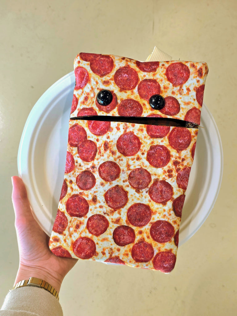 Clip-on School Cafeteria Pizza Pouch  - The Marinara Maidens Collection