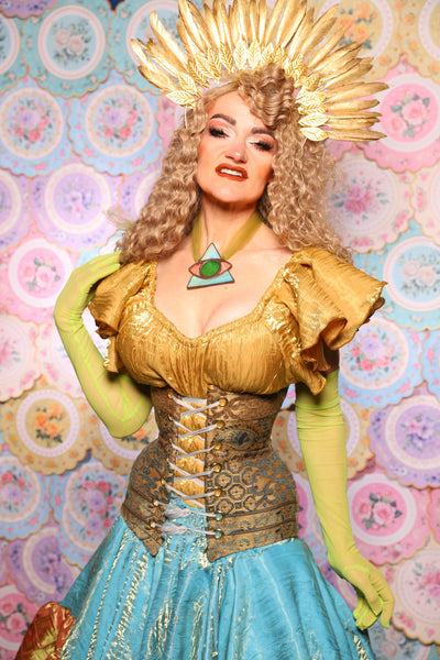 45. Wench Corset in Relics of Atlantis - The Minerally Mine Collection