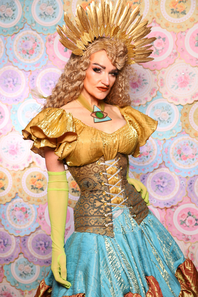 45. Wench Corset in Relics of Atlantis - The Minerally Mine Collection