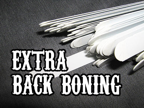 Add-on Extra Back Boning - For items to be added BEFORE they ship to you!