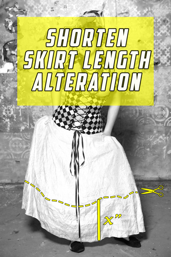 Shorten Length Alteration - For items to be altered BEFORE they ship to you!